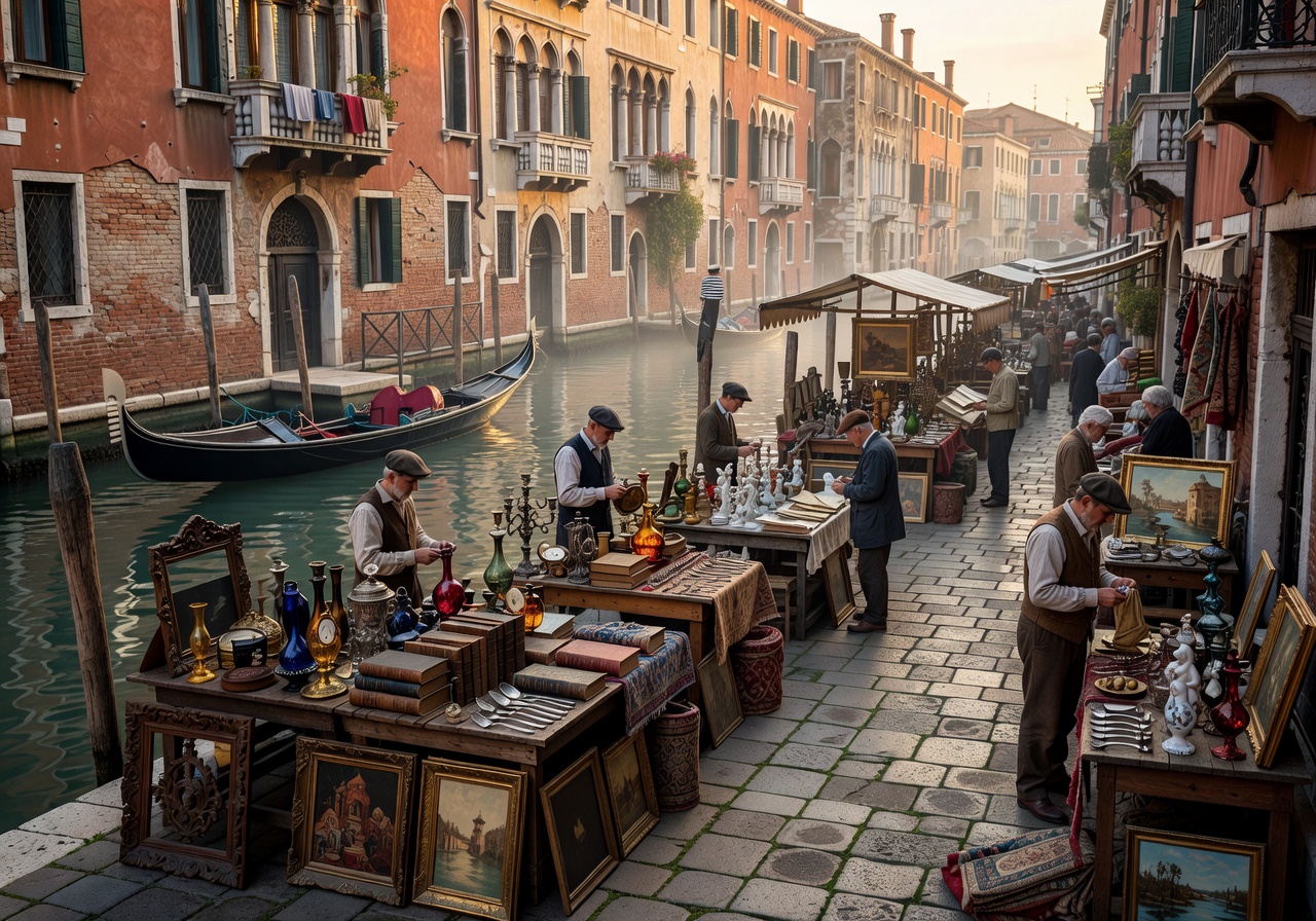 Mercatino antiquariato Venezia
