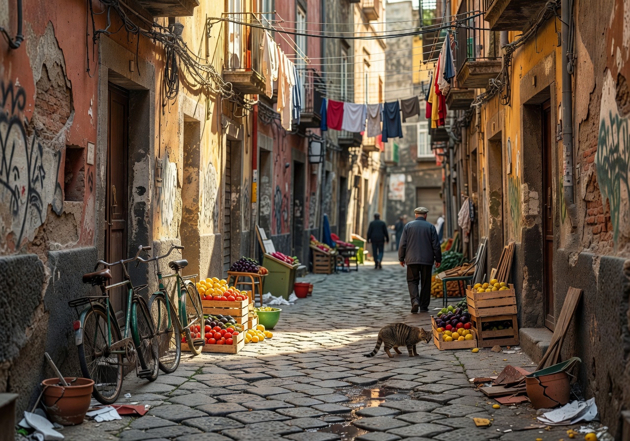 Street finds Napoli vicoli storici